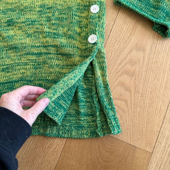 Lovers and Friends - Genia Ombre Cardigan and Skirt Matching Set in Green - Picture 2 of 7